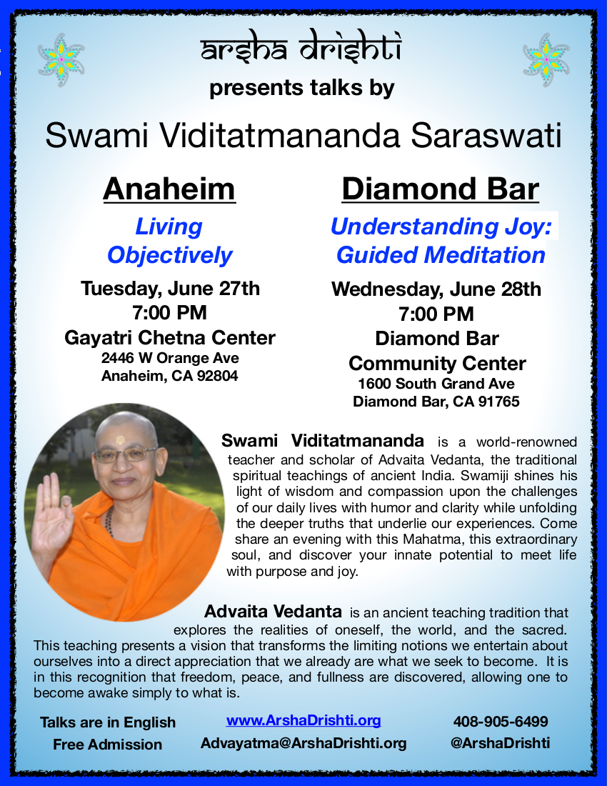 Swami V Flyer dbl LA 2017 Blue v1.4 - Arsha Drishti